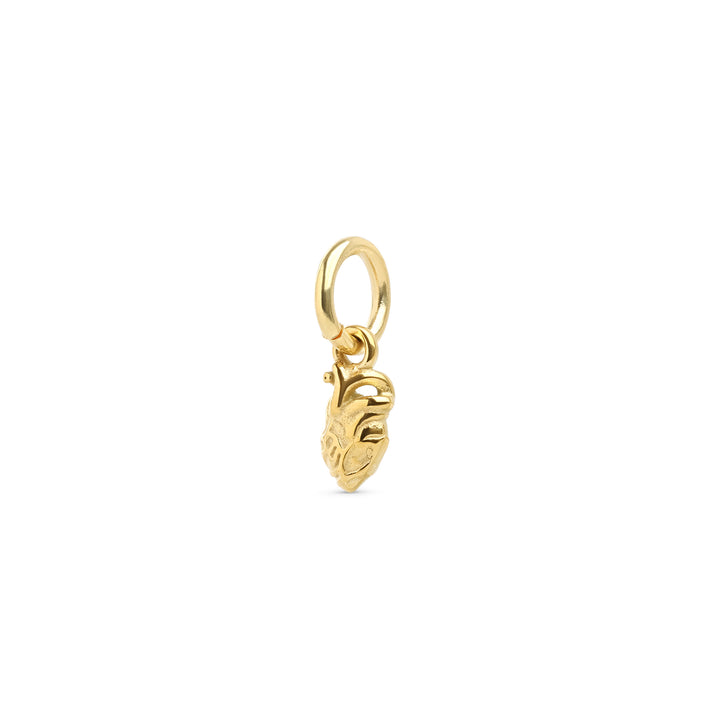 Zeo - Pendentif Cœur Anatomique en Acier Inoxydable