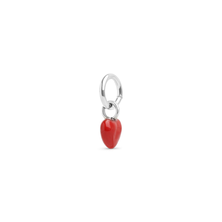 Lill - Charm Cœur en Acier Inoxydable