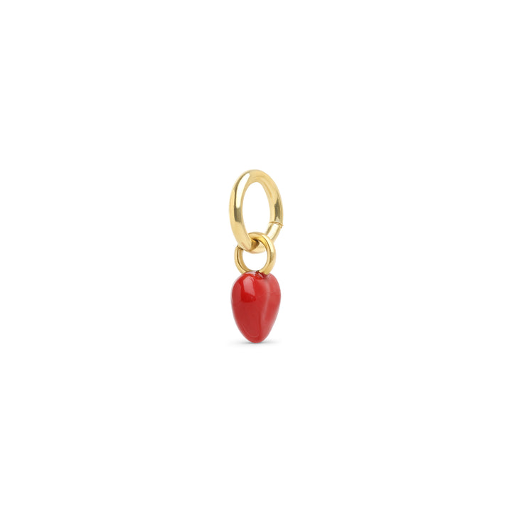 Lill - Charm Cœur en Acier Inoxydable