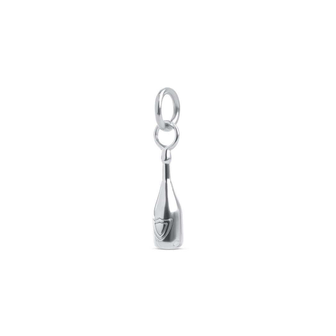 Wave - Bottle Charm Stainless Steel