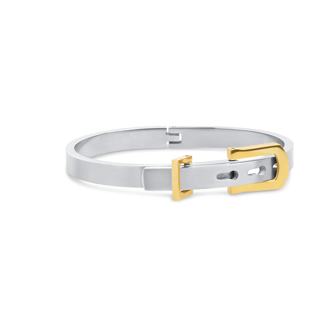 June - Bracelet ceinture jonc en acier inoxydable