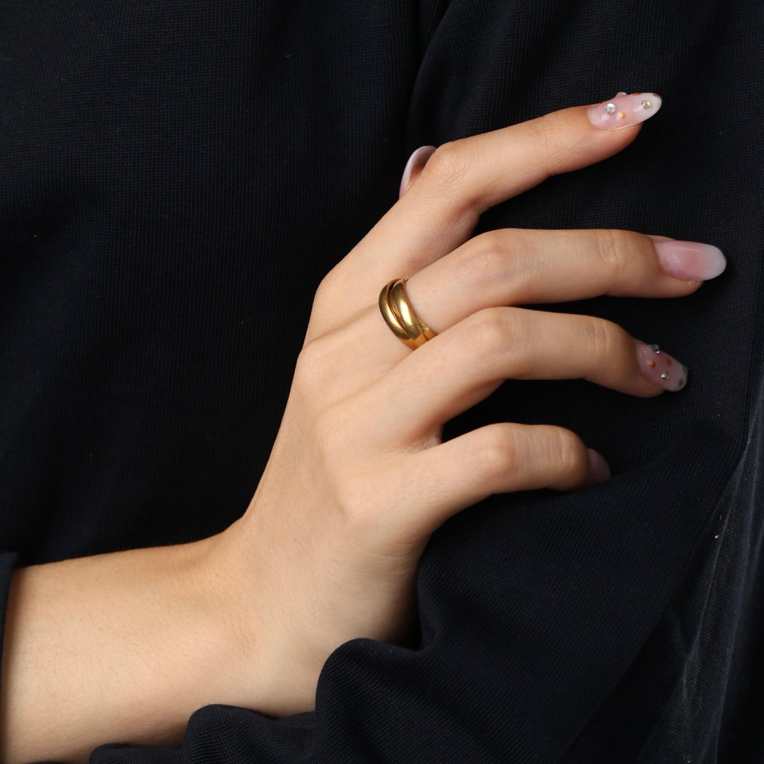 Alvy - Bague torsadée