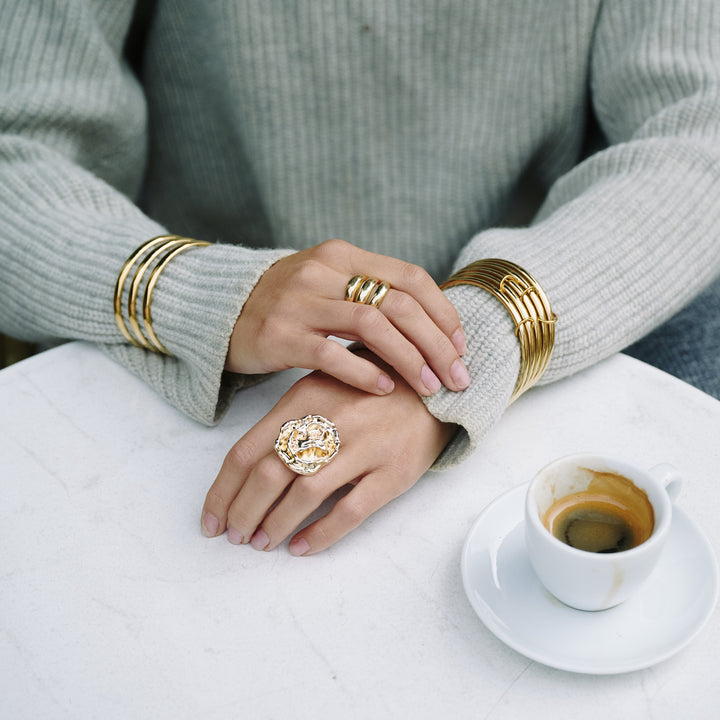 Daga - Bague triple