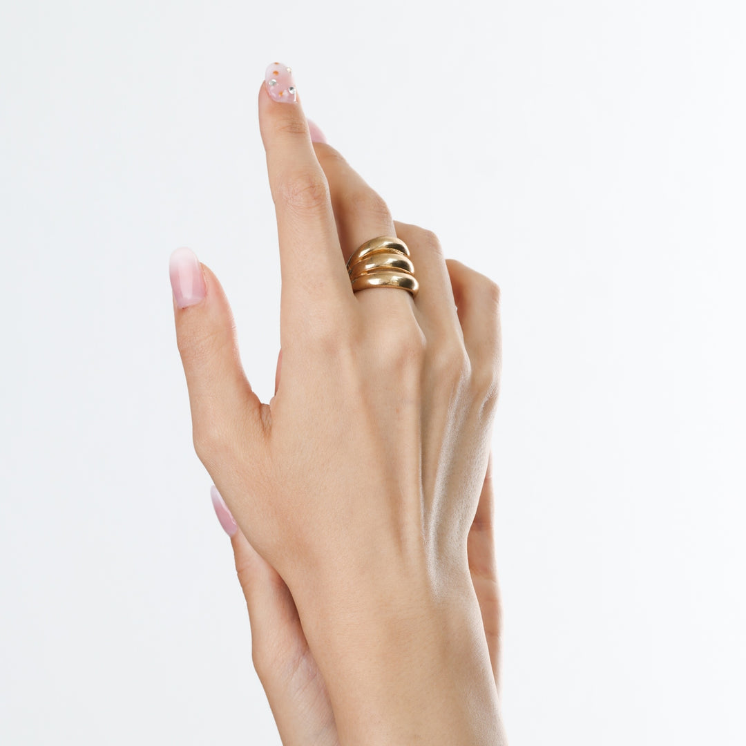 Daga - Bague triple