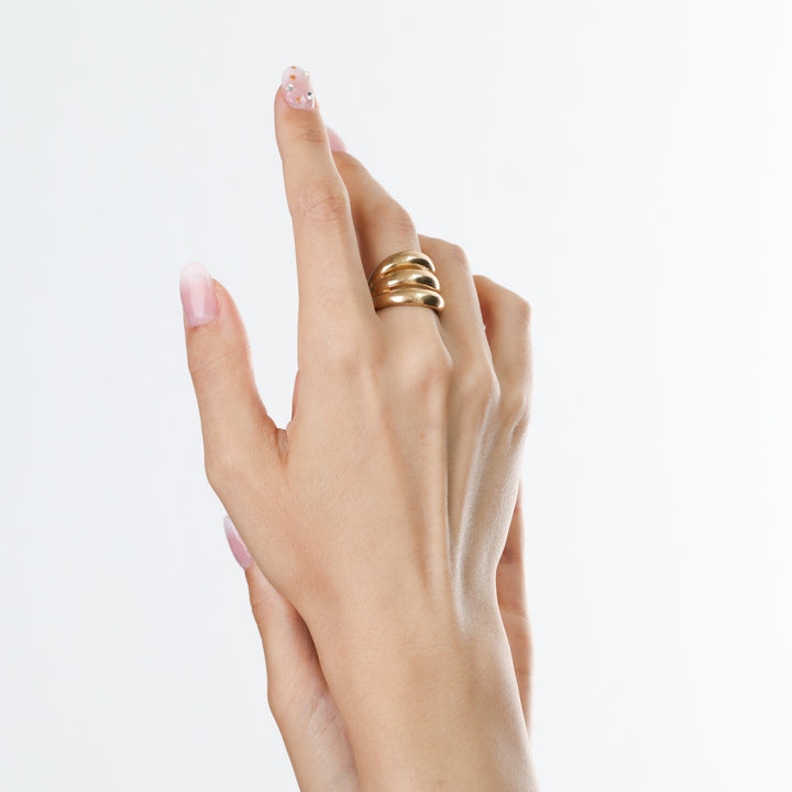 Daga - Bague triple