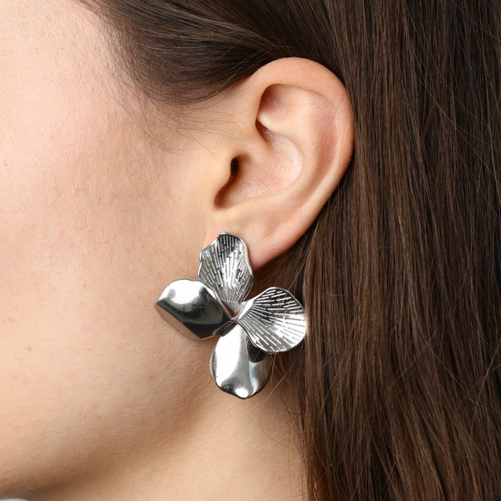 Laila - Flower Earrings Stainless Steel