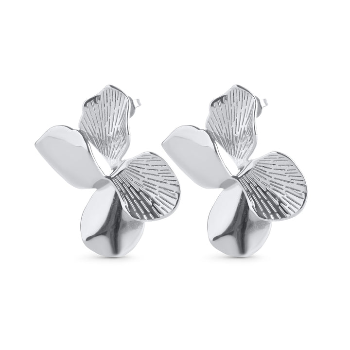Laila - Flower Earrings Stainless Steel