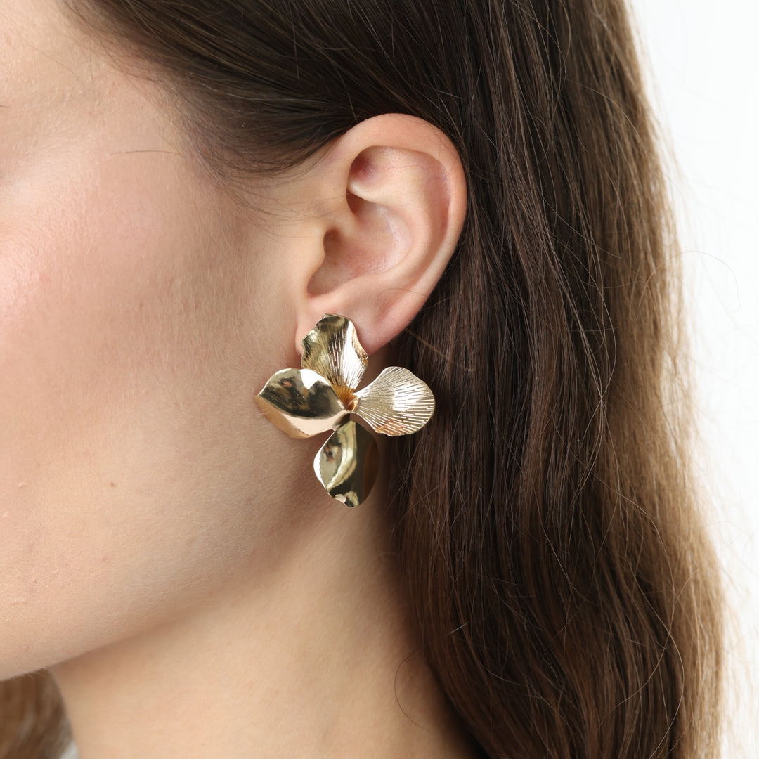 Laila - Flower Earrings Stainless Steel