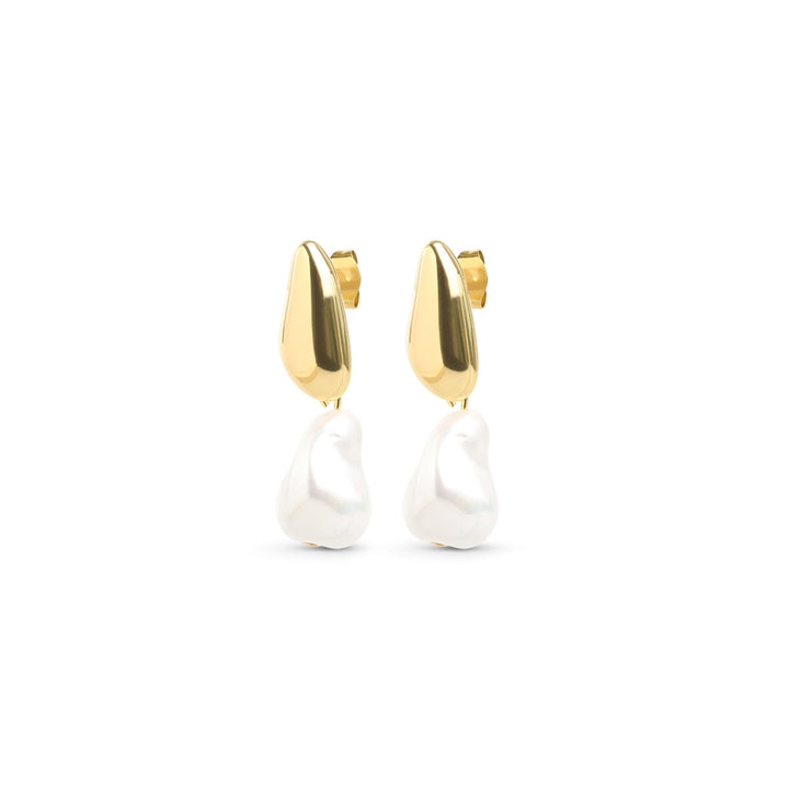 Joy – elegante Ohrstecker aus Edelstahl, Gold | Timi of Sweden