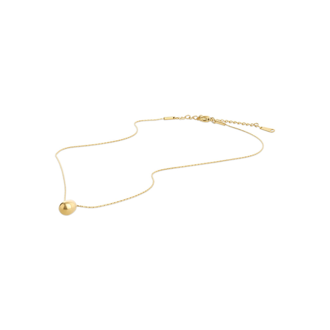 Lemoni – Halskette mit Tropfen aus Edelstahl, Gold | Timi of Sweden