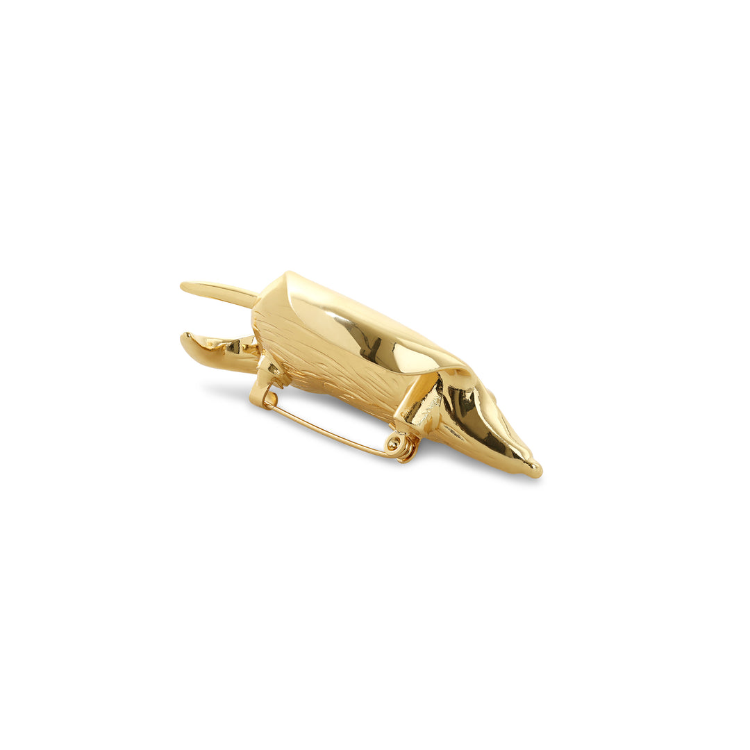 Leslie - Broche abstraite
