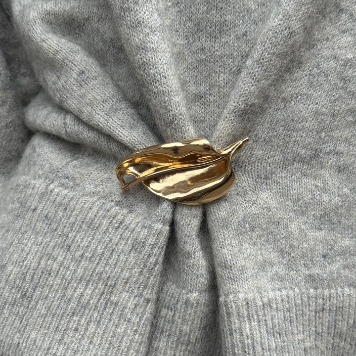 Leslie - Broche abstraite