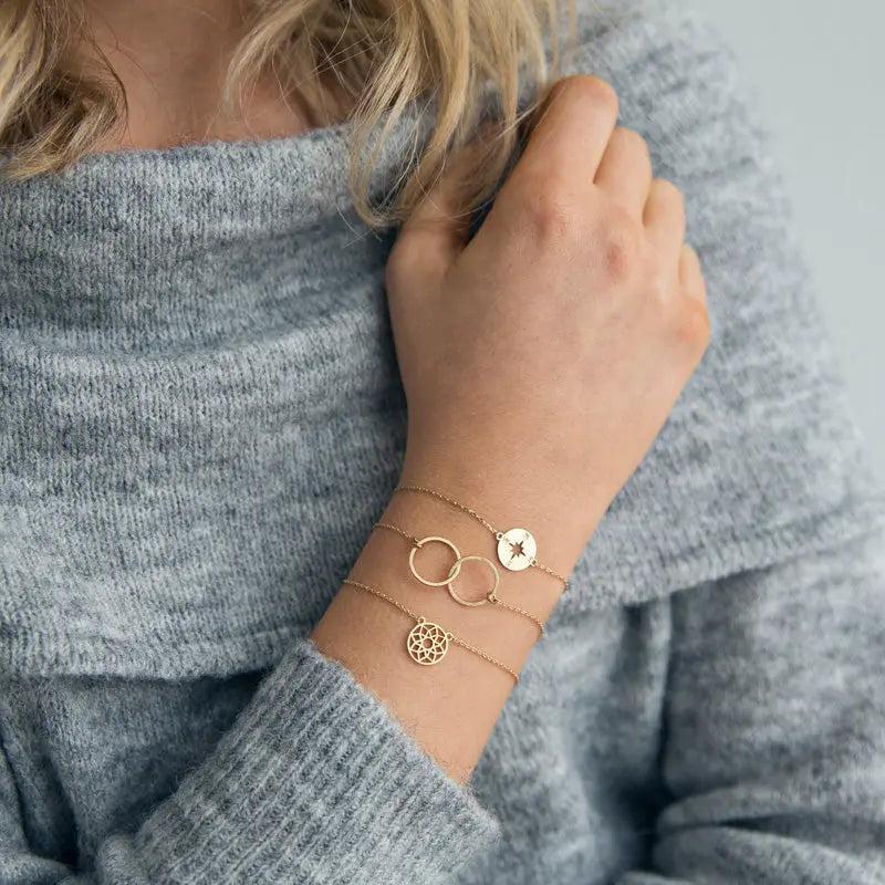 Doppelkreis-Armband