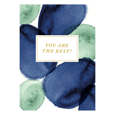You are the Best Watercolor Postcard