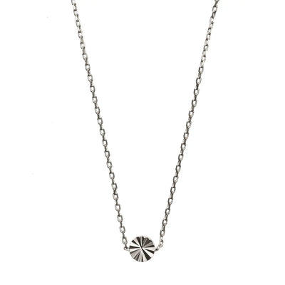 Flower Necklace Silver