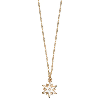 Wishing star Necklace Gold