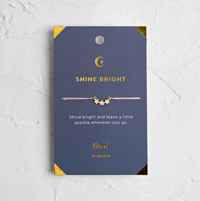 Shine Bright Drei-Sterne-Armband