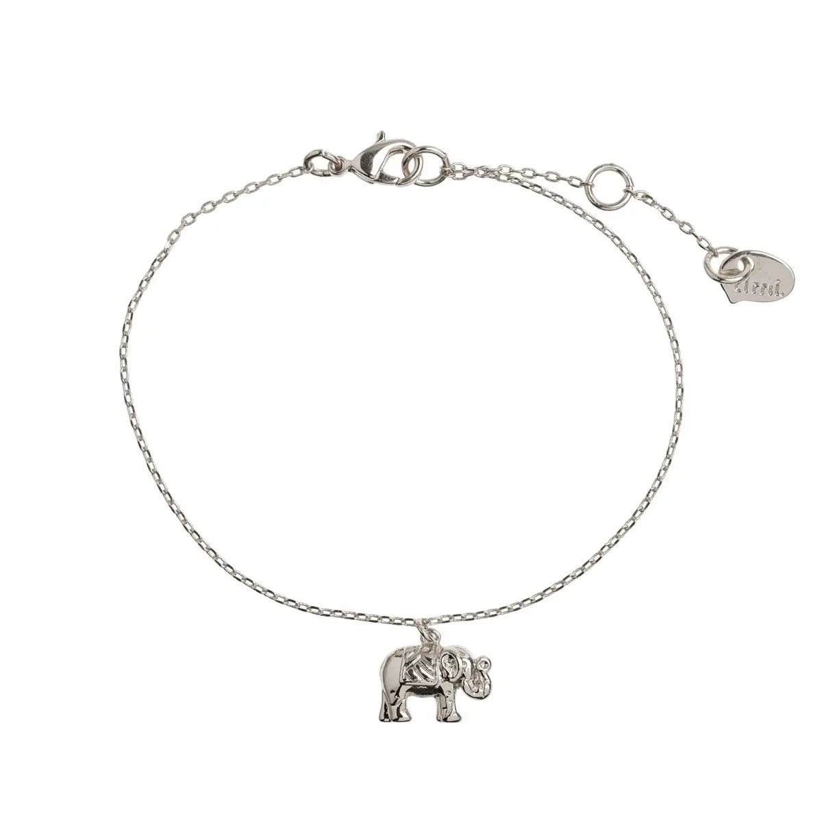 lucky elephant bracelet Silver