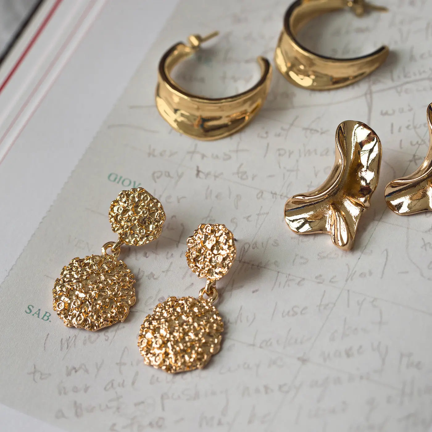 Vintage Statement-Ohrring