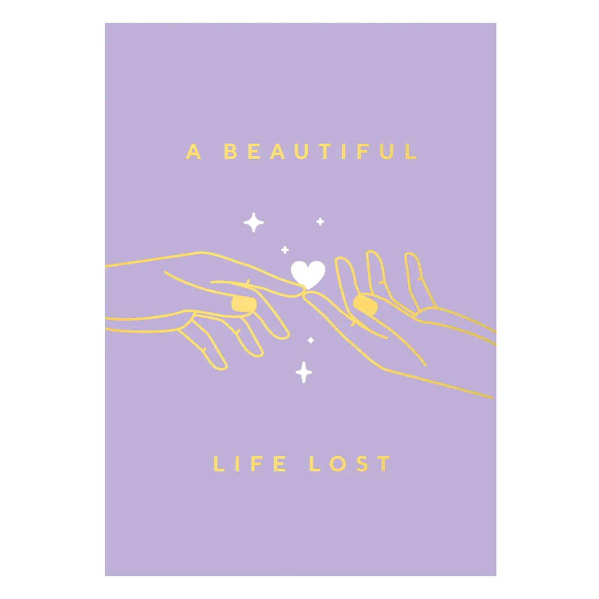 A beautiful life lost Postcard
