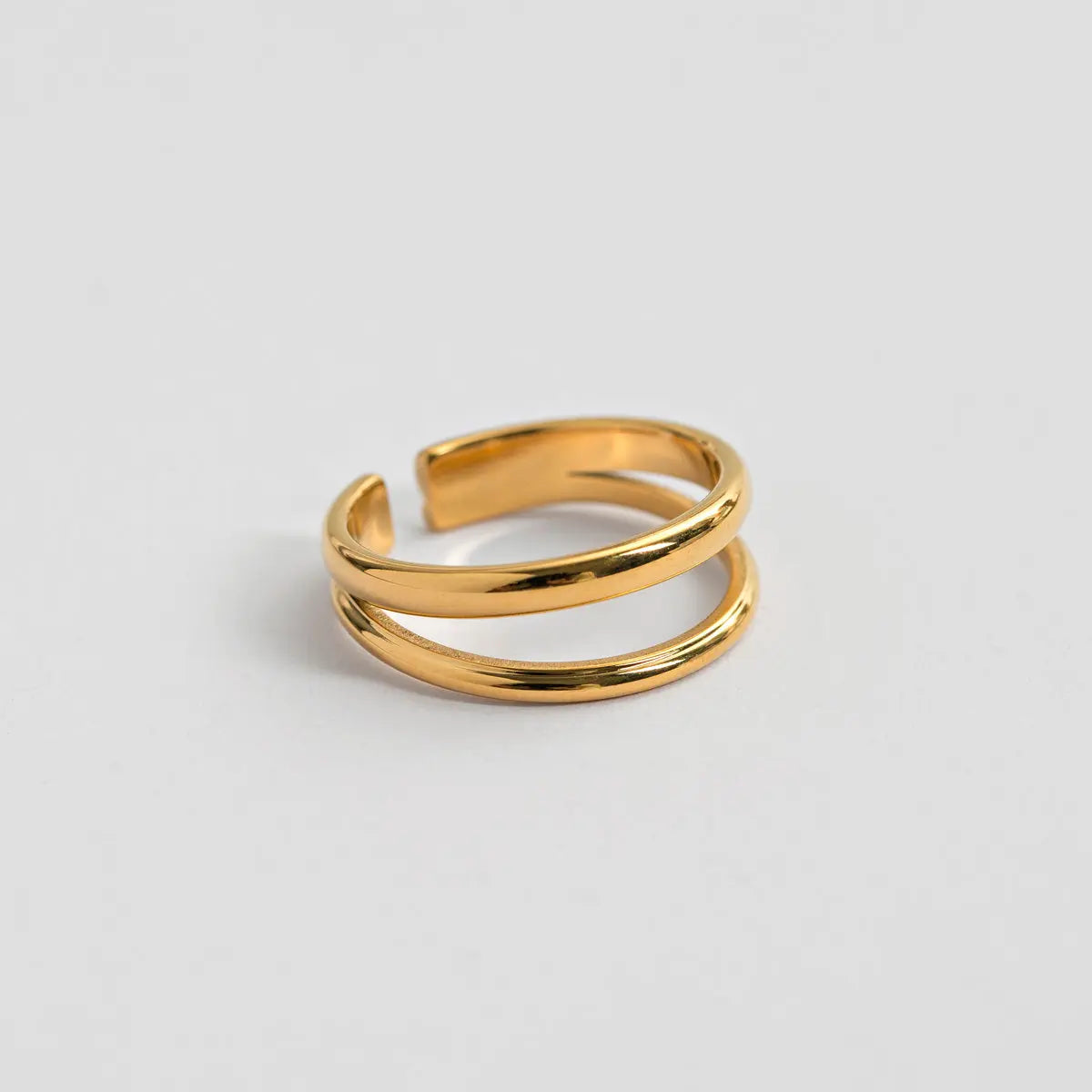 Two Lined Ring Elegant | Stainless Steel