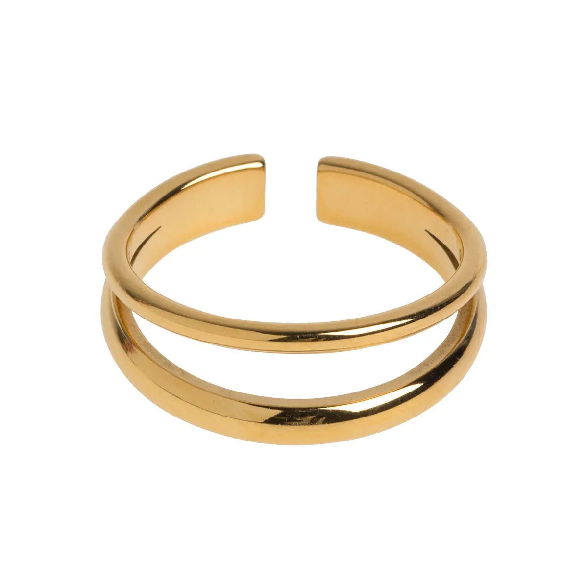 Two Lined Ring Elegant | Stainless Steel