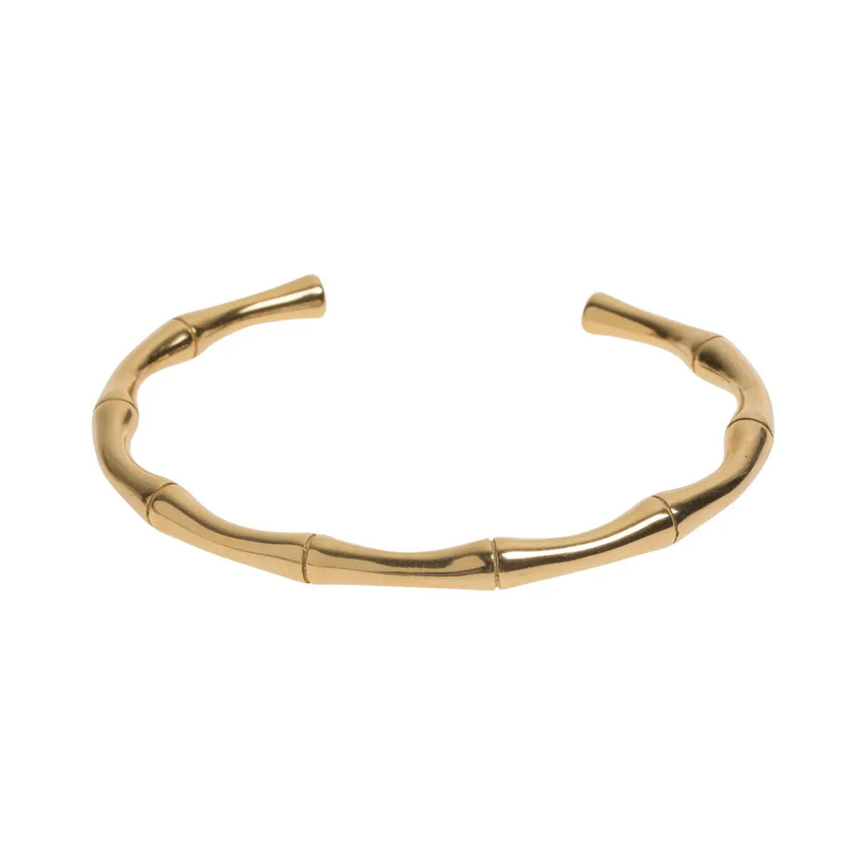Bamboo Bangle | Stainless Steel