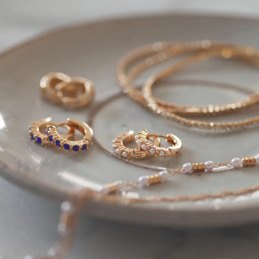 Collier mignon en chaîne de perles