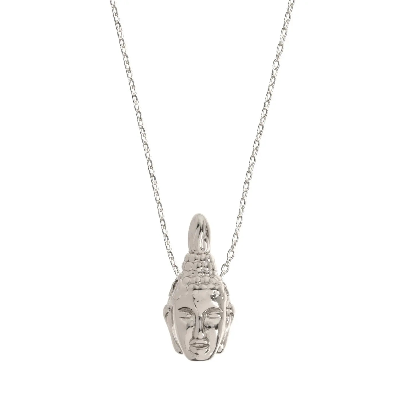 Buddha Necklace - Silver | Adjustable Chain