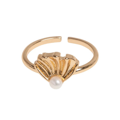 Aria - Shell with Pearl Ring
