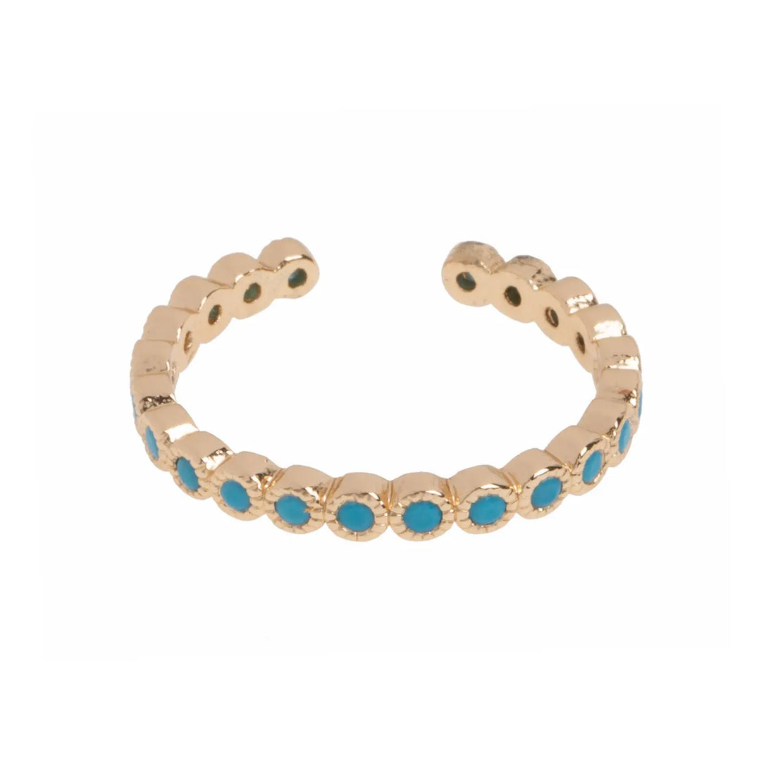 Riya - Bague Turquoise Orientale