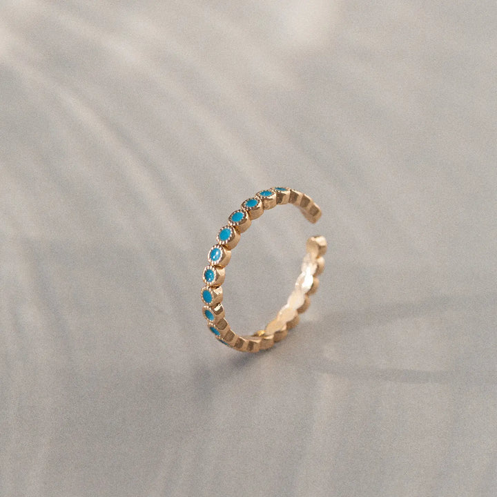 Riya - Anello Turchese Orientale Timi of Sweden
